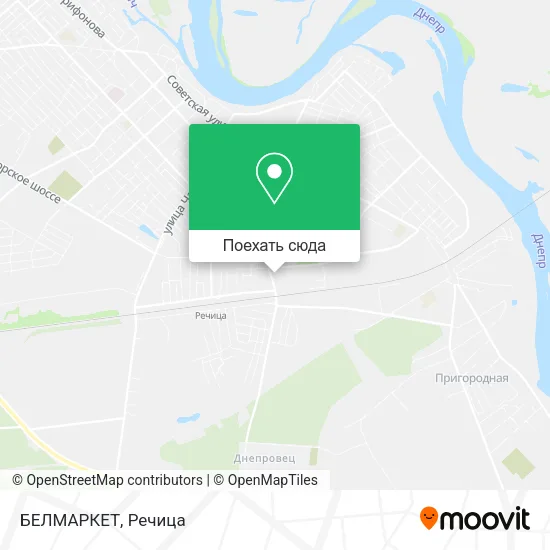 Карта БЕЛМАРКЕТ