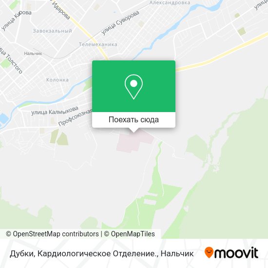 Карта Дубки, Кардиологическое Отделение.