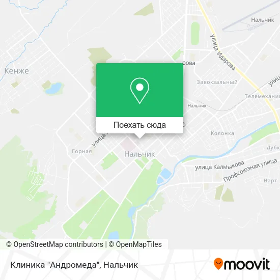 Карта Клиника "Андромеда"