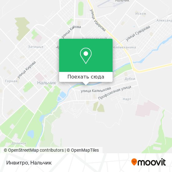 Карта Инвитро