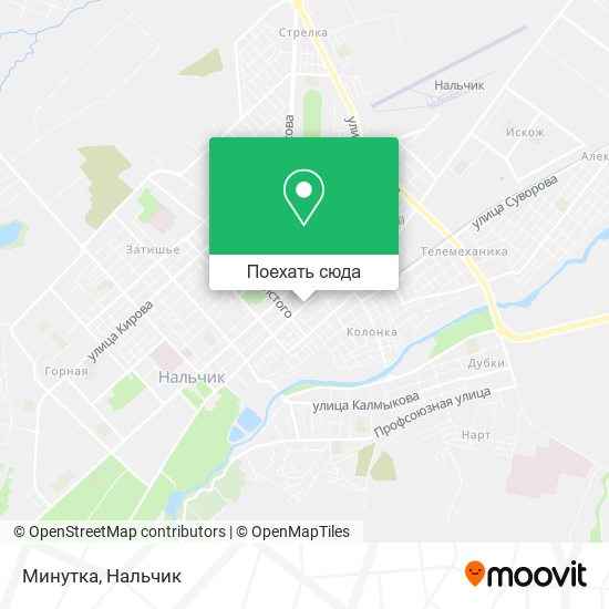 Карта Минутка