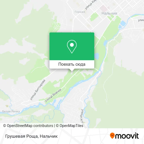 Карта Грушевая Роща