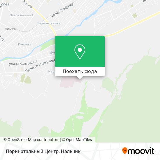 Карта Перинатальный Центр