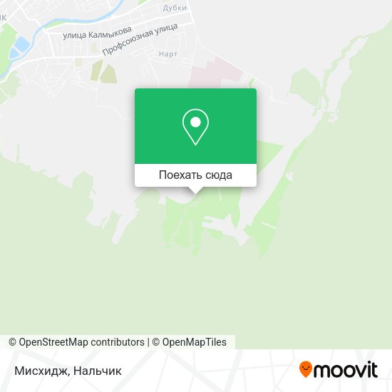 Карта Мисхидж