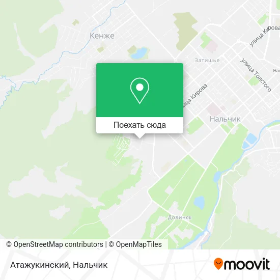 Карта Атажукинский