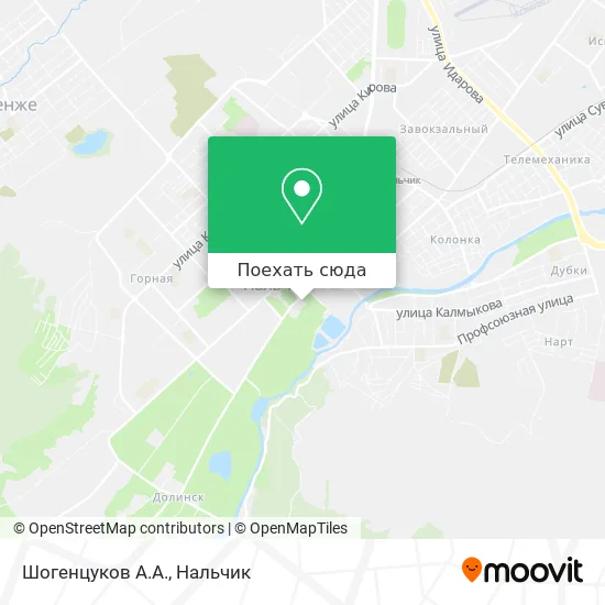 Карта Шогенцуков А.А.