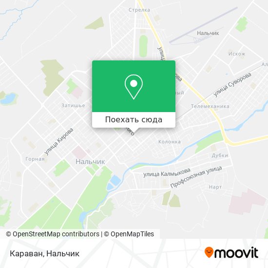 Карта Караван