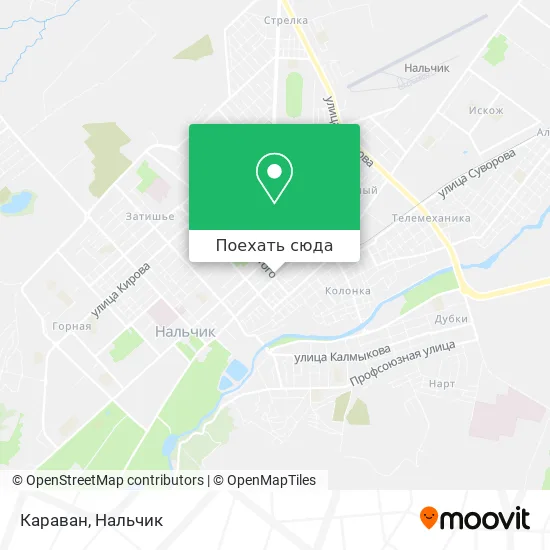 Карта Караван