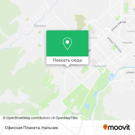 Карта Офисная Планета