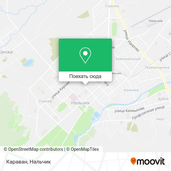 Карта Караван