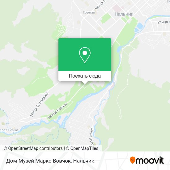 Карта Дом-Музей Марко Вовчок