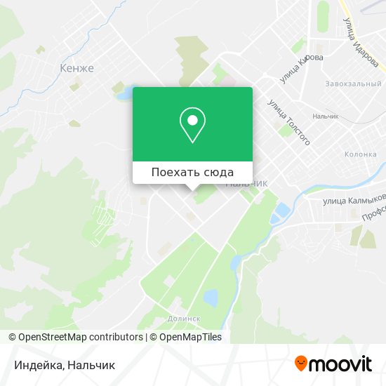 Карта Индейка