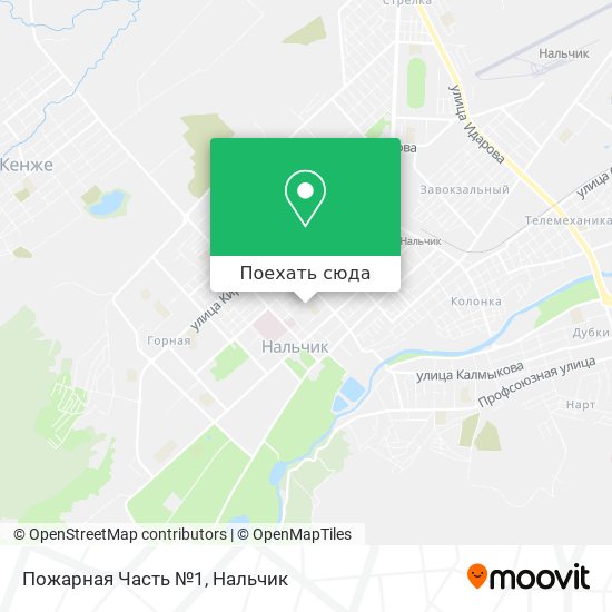 Карта Пожарная Часть №1