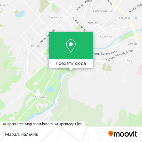 Карта Марал