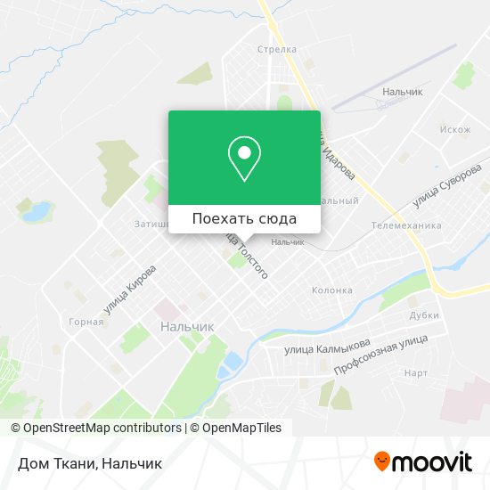 Карта Дом Ткани