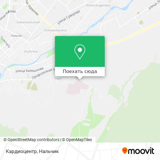 Карта Кардиоцентр
