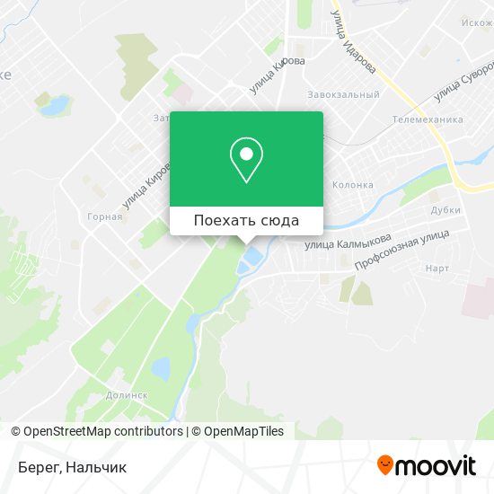 Карта Берег