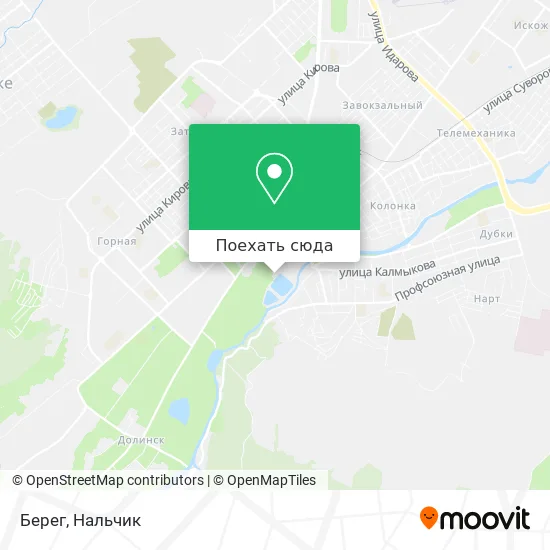 Карта Берег