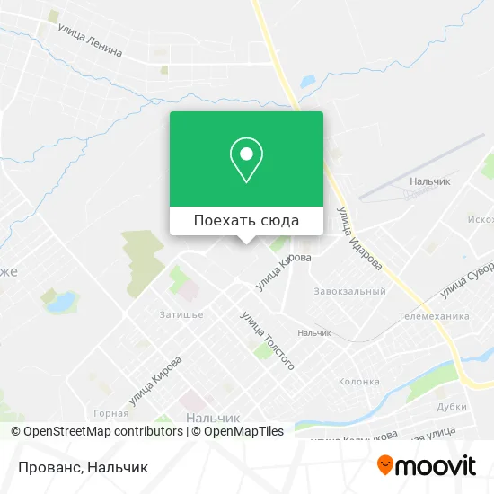 Карта Прованс