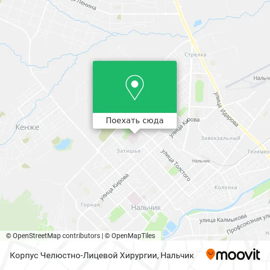 Карта Корпус Челюстно-Лицевой Хирургии
