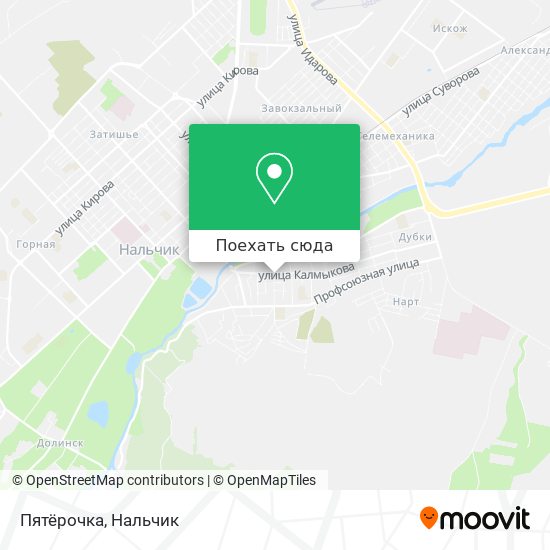 Карта Пятёрочка