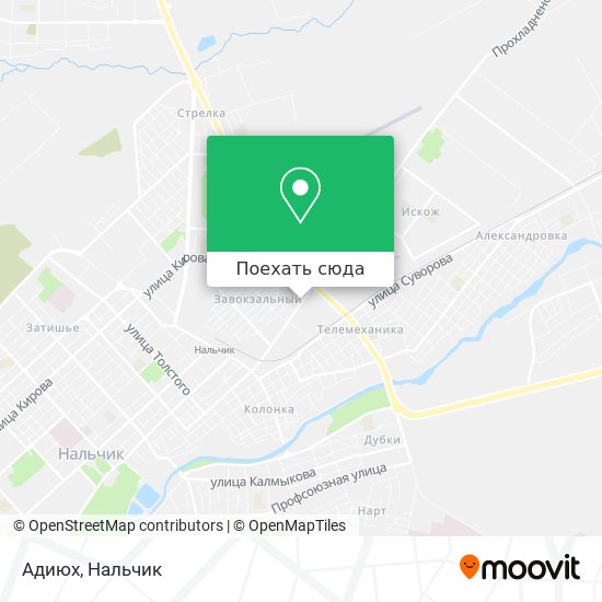 Карта Адиюх