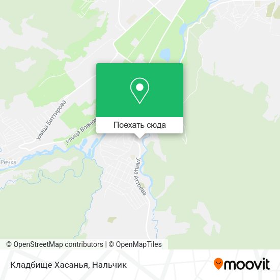 Карта Кладбище Хасанья