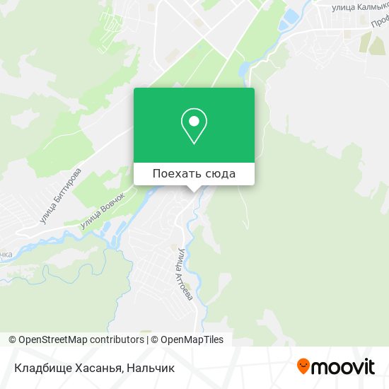 Карта Кладбище Хасанья
