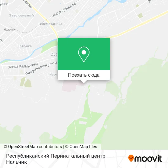Карта Республиканский Перинатальный центр