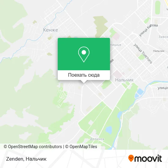 Карта Zenden