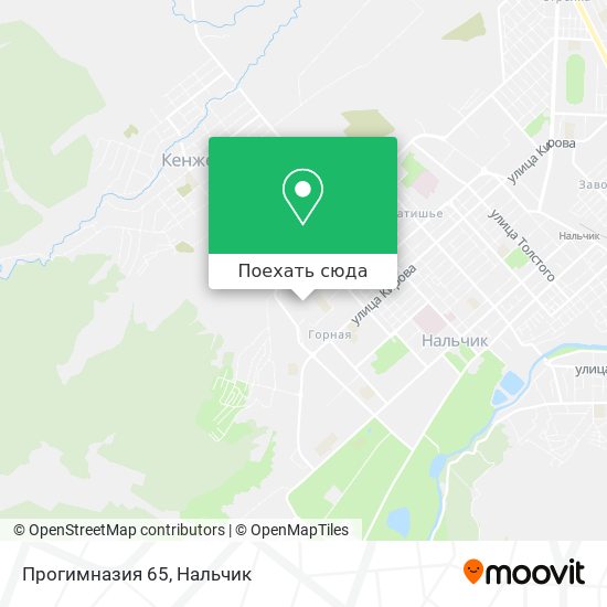 Карта Прогимназия 65