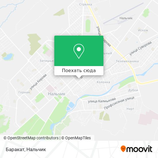 Карта Баракат