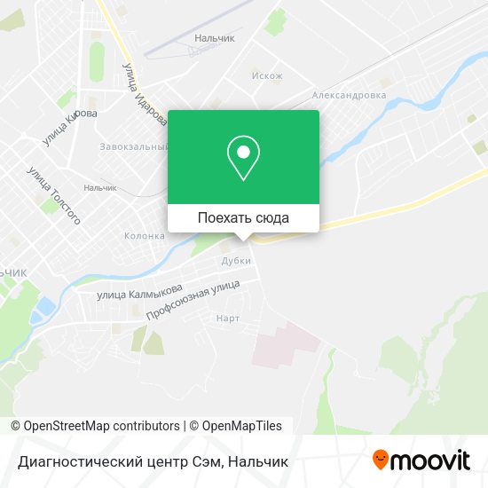 Карта Диагностический центр Сэм