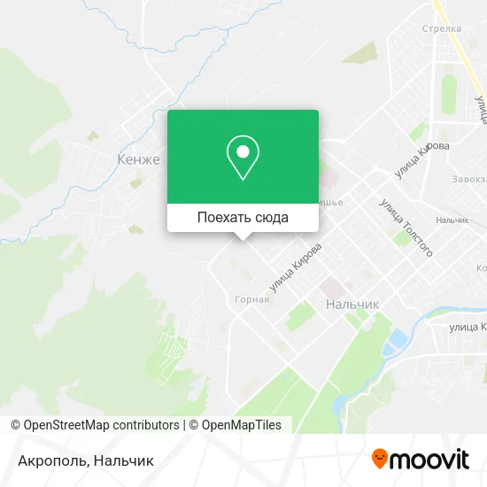 Карта Акрополь