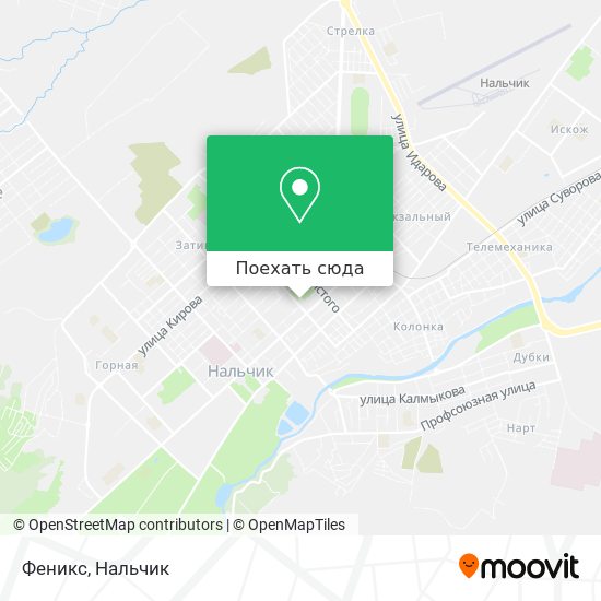 Карта Феникс