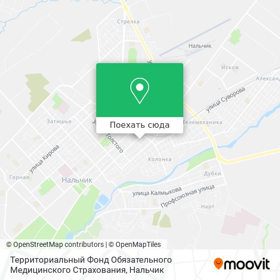 Карта Территориальный Фонд Обязательного Медицинского Страхования