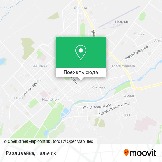 Карта Разливайка