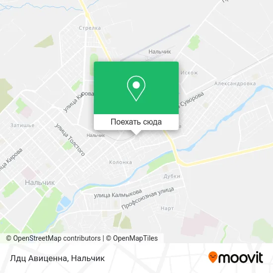 Карта Лдц Авиценна