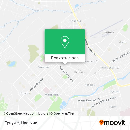 Карта Триумф