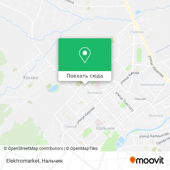 Карта Elektromarket