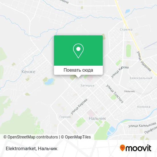 Карта Elektromarket