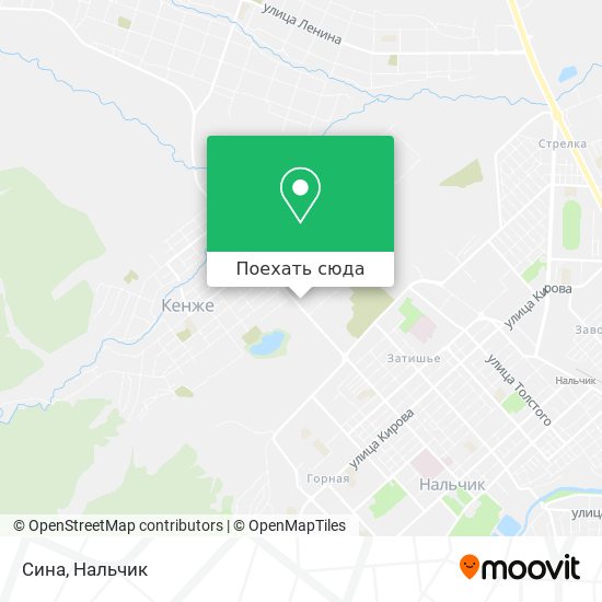 Карта Сина