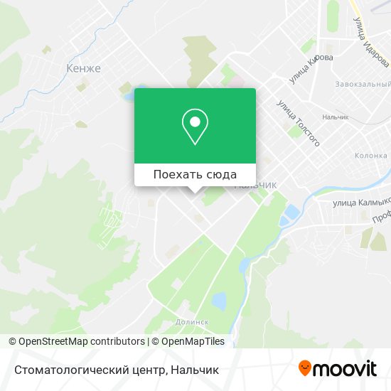 Карта Стоматологический центр