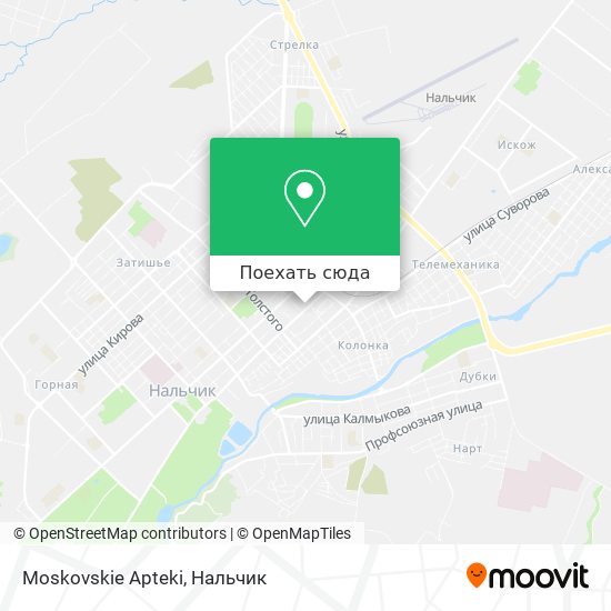 Карта Moskovskie Apteki