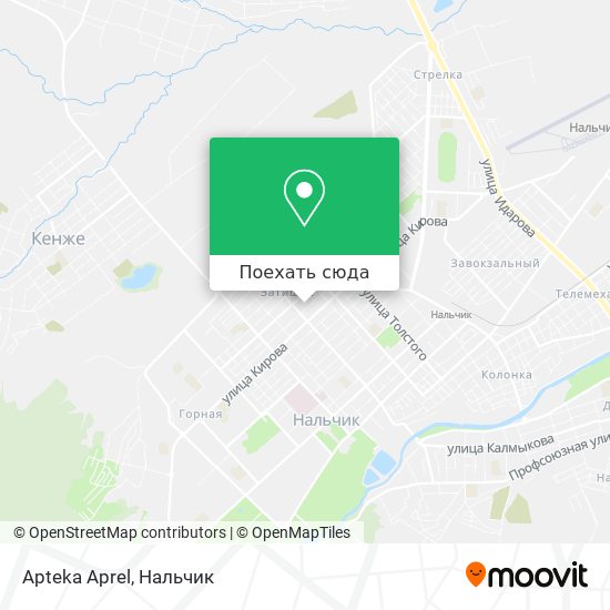 Карта Apteka Aprel