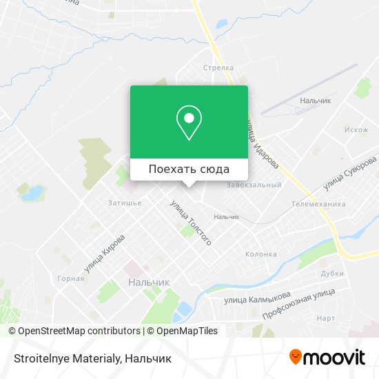 Карта Stroitelnye Materialy