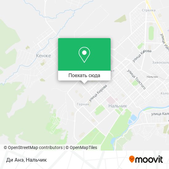 Карта Ди Анэ