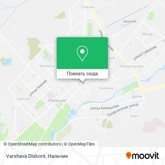 Карта Varshava Diskont