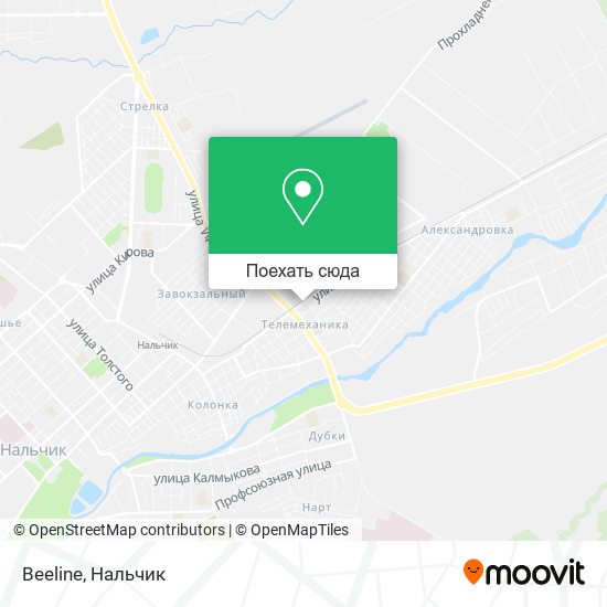 Карта Beeline