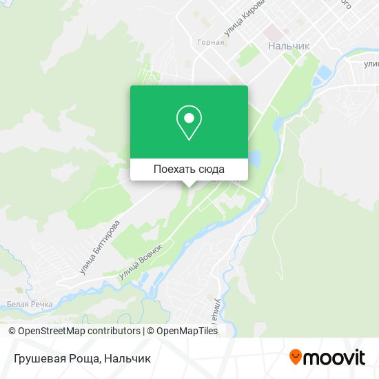 Карта Грушевая Роща
